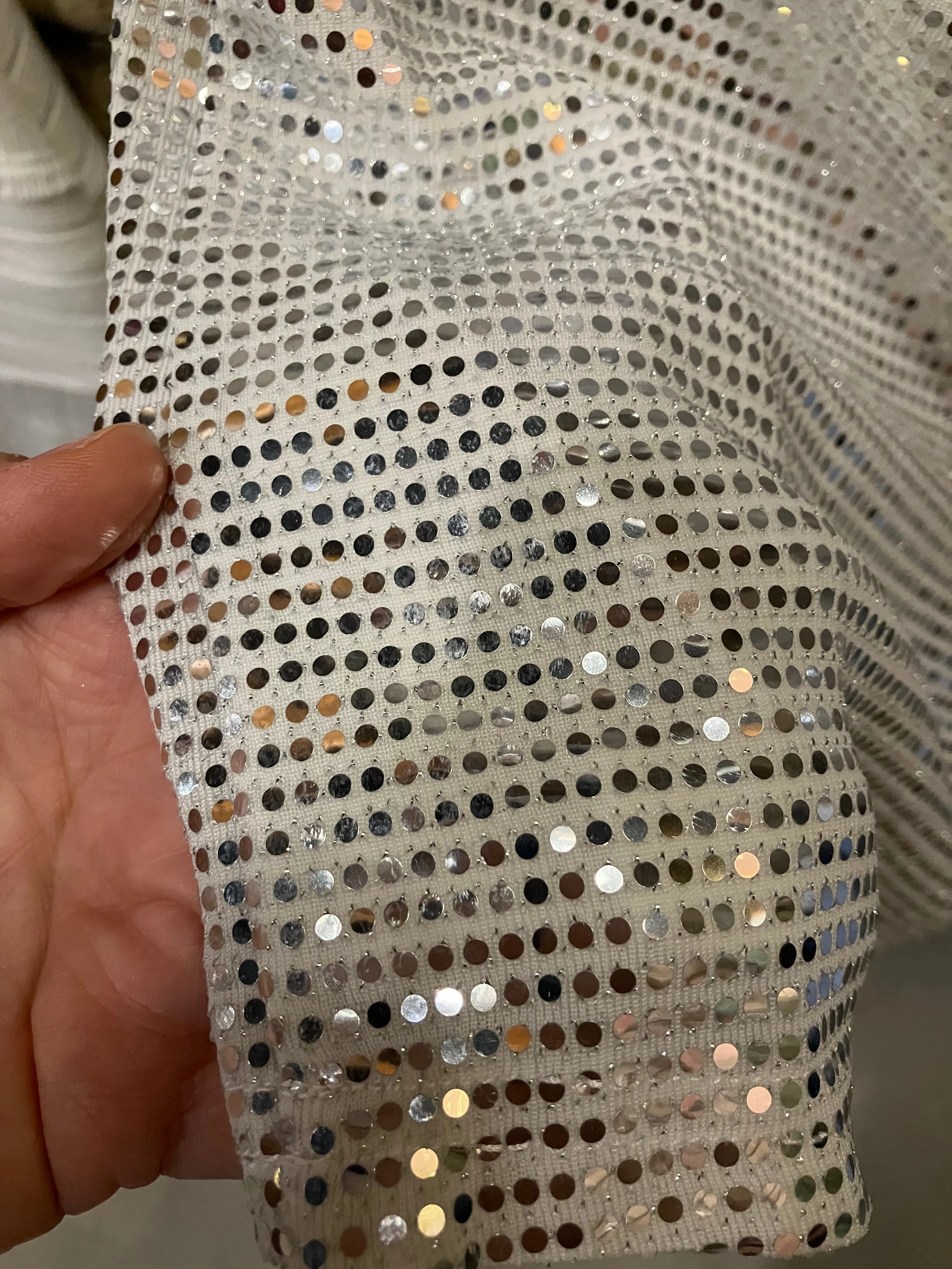 Sequin embellished short