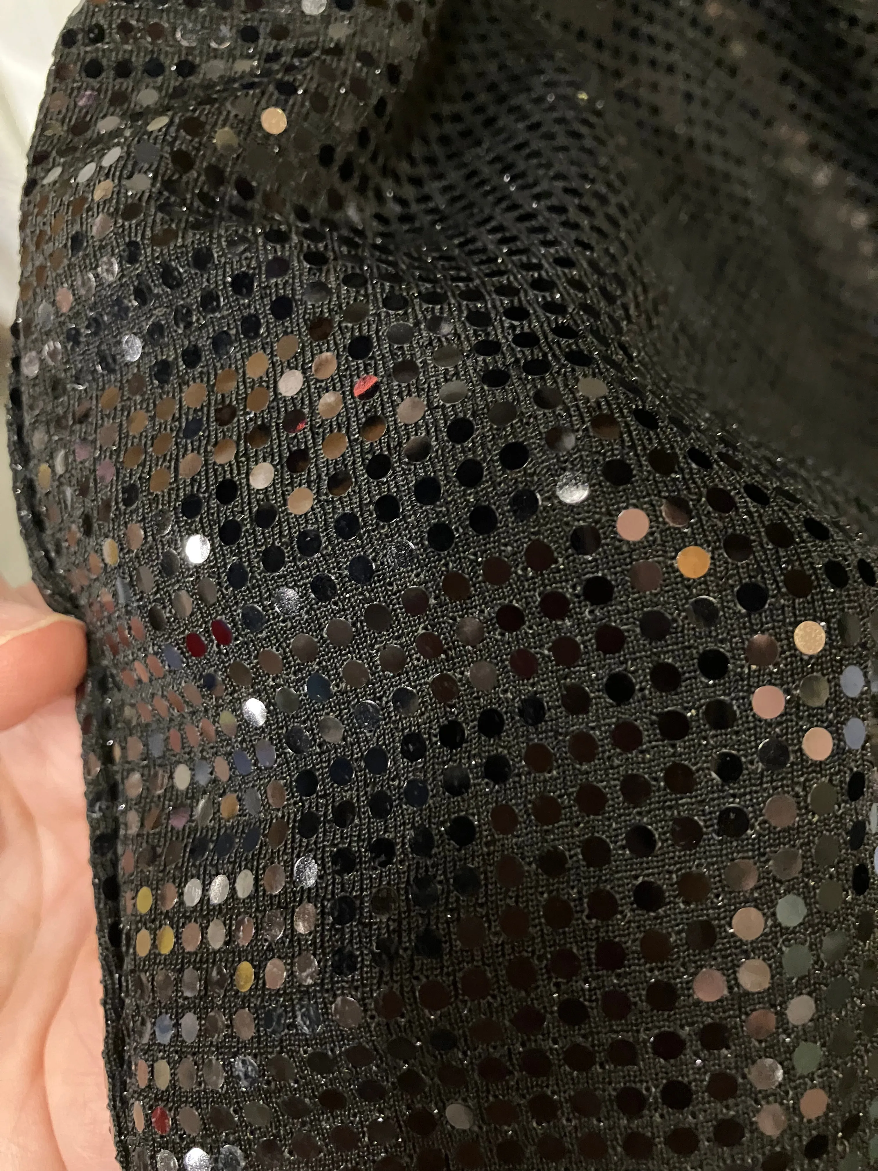 Sequin embellished short