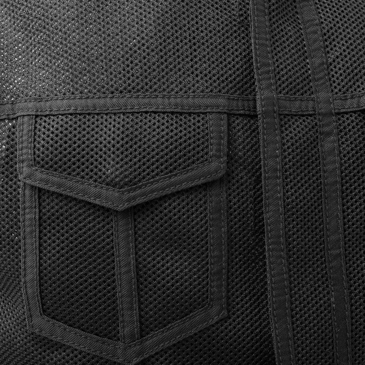 Sharp Shooter Moto Mesh Men's Motorcycle Vest - Extreme Biker Leather