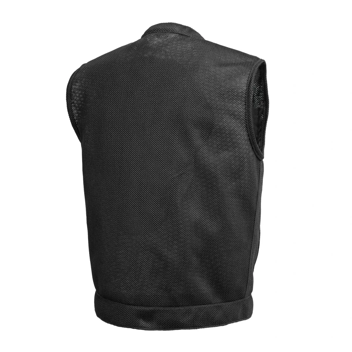 Sharp Shooter Moto Mesh Men's Motorcycle Vest - Extreme Biker Leather