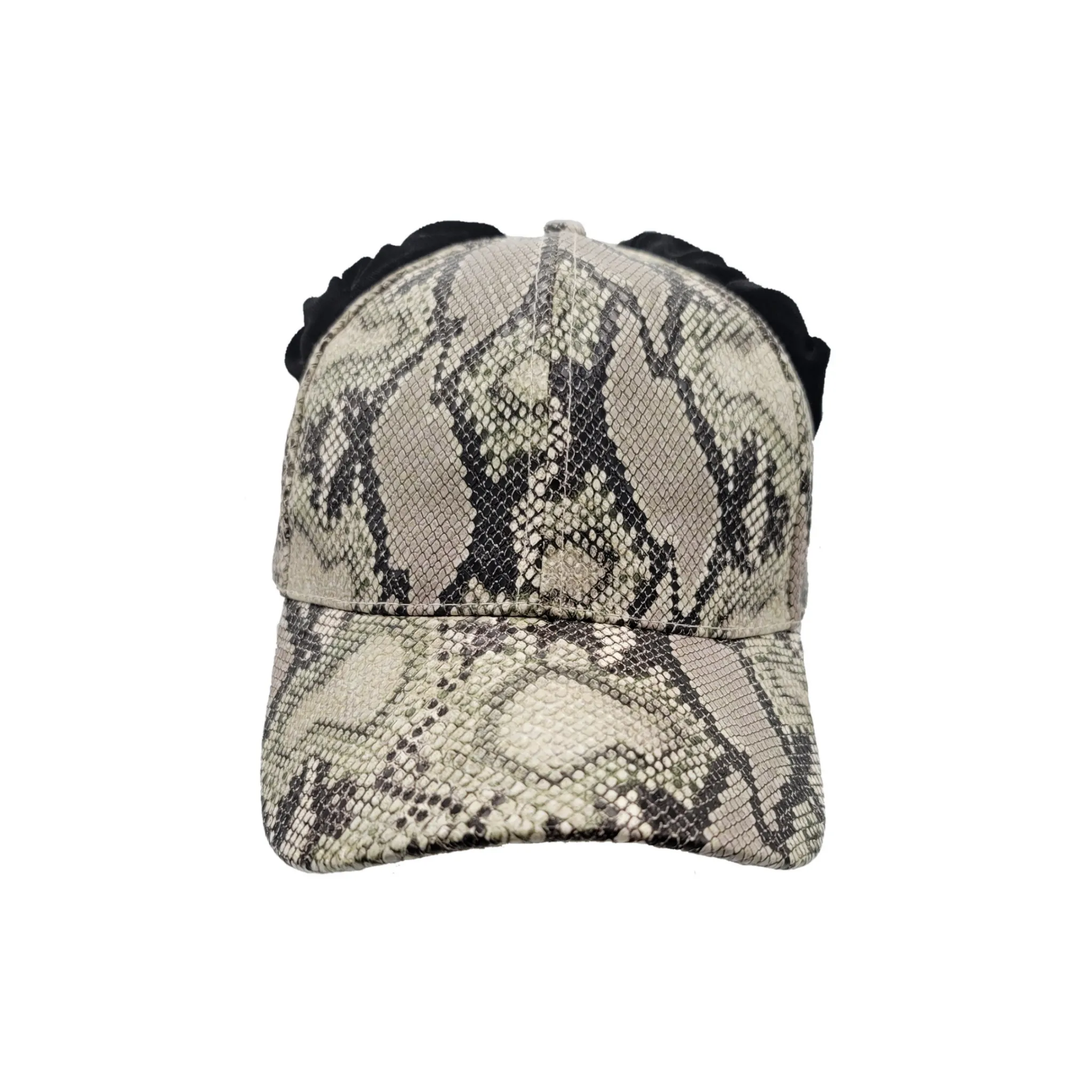 Snake Print Caps