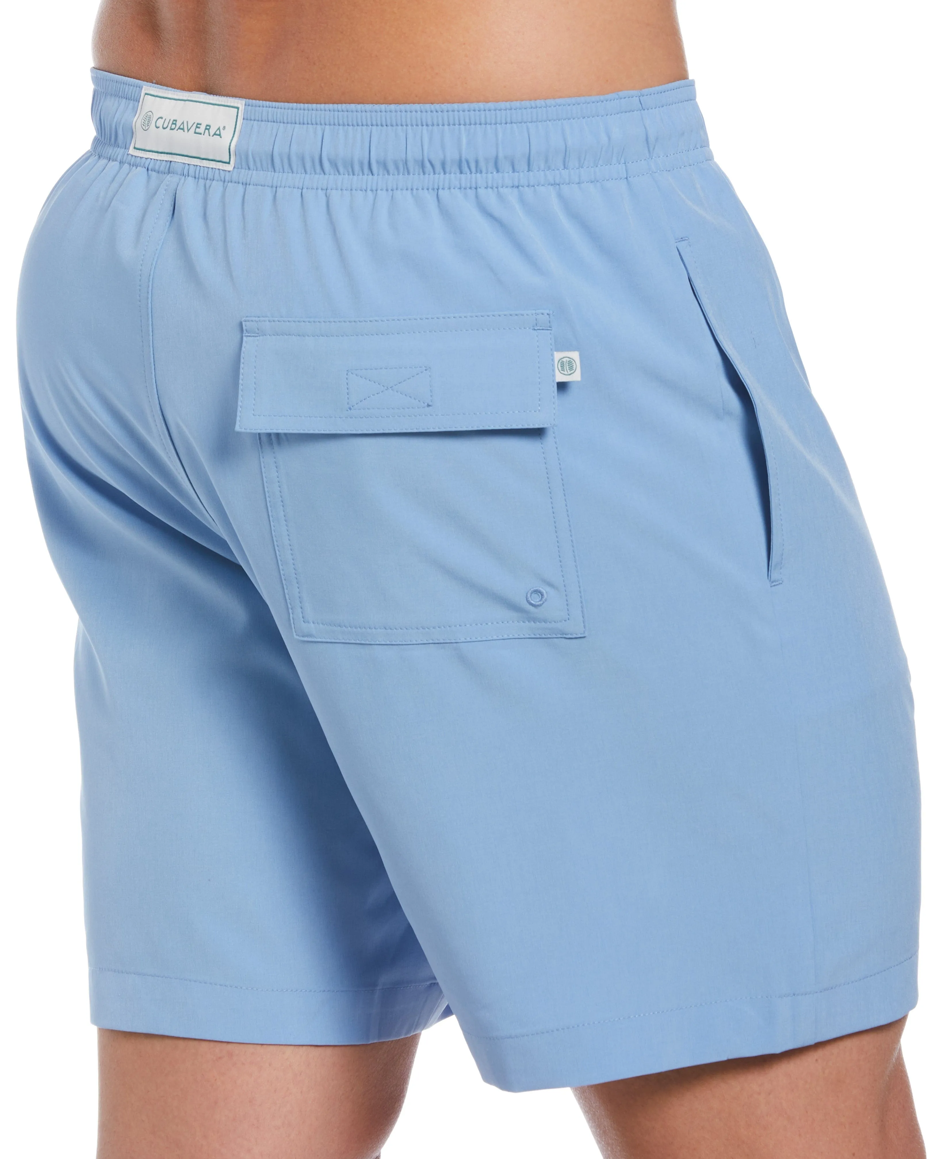 Solid Swim Trunks