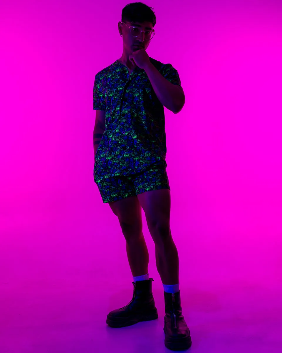 Sonic Shroom Men's Drawstring Shorts