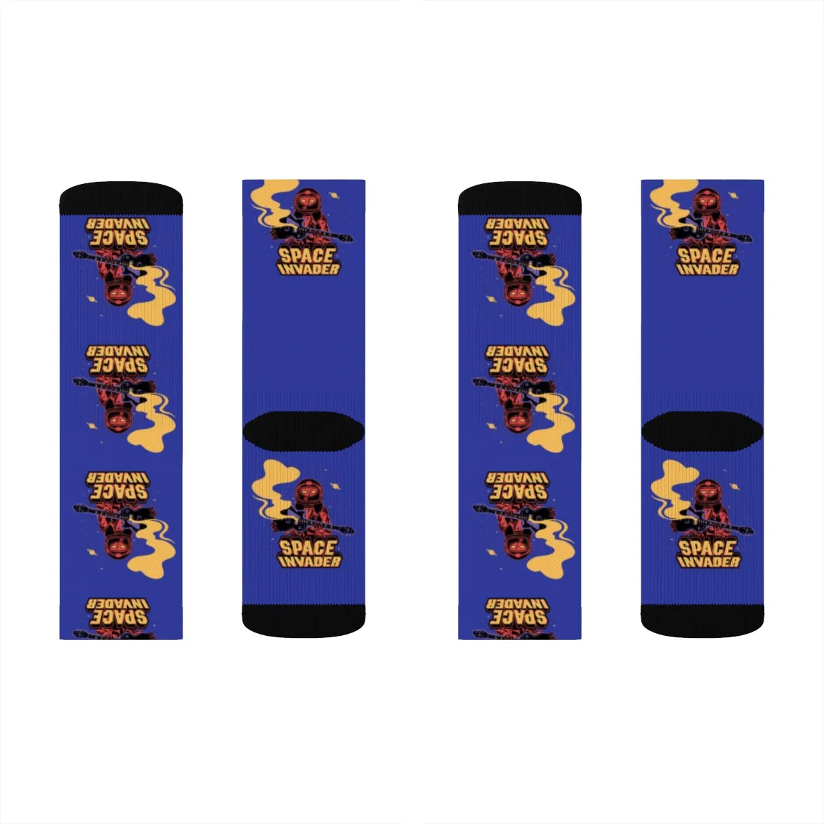 Space Invader - All Over Print Socks