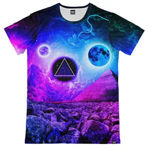 Space Pyramid Men's Tee