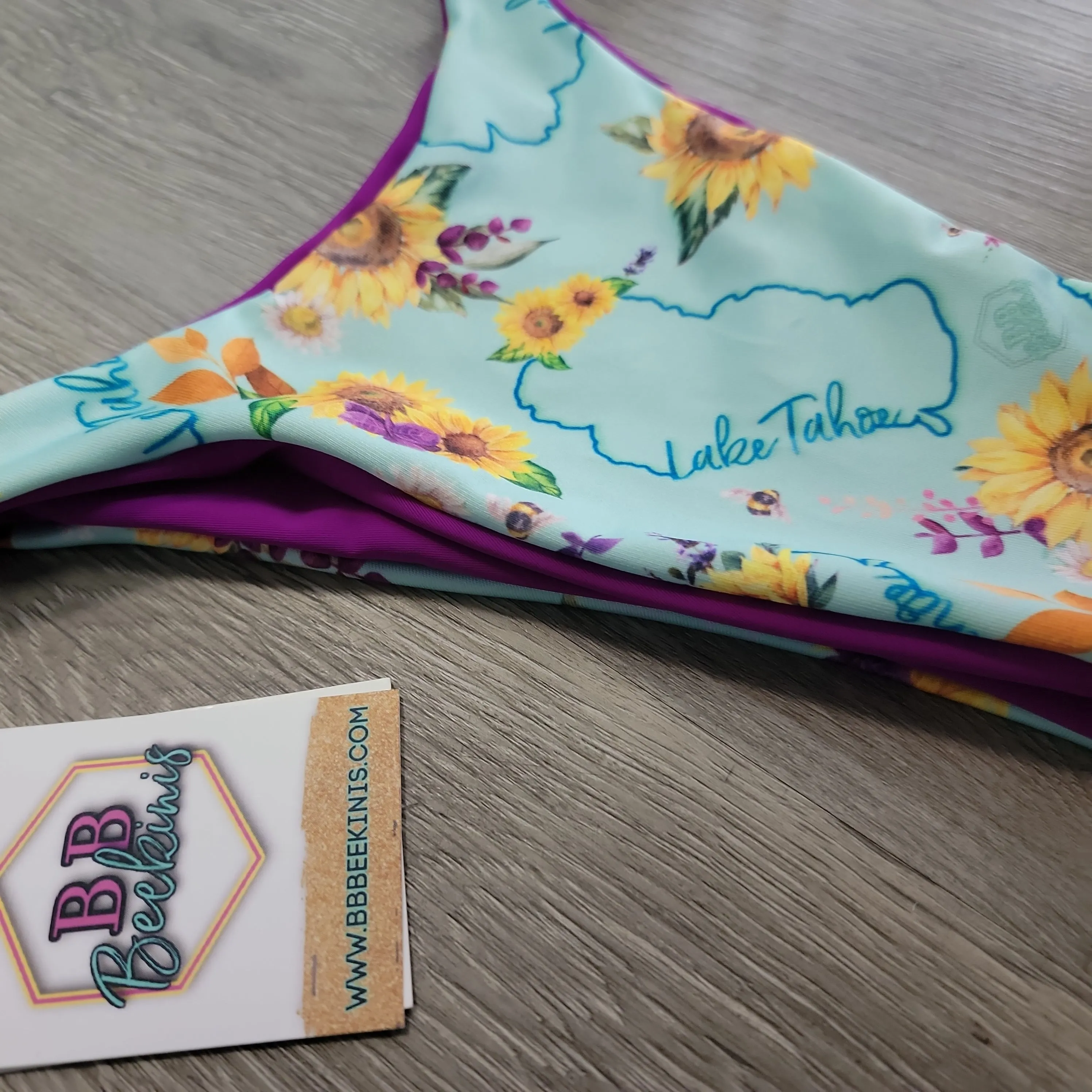 Teal Thrill Tahoe Bali Bottoms