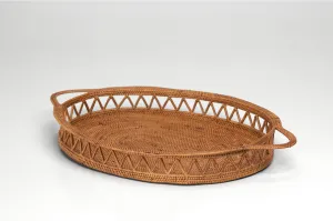 Tenganan Oval Zig Tray