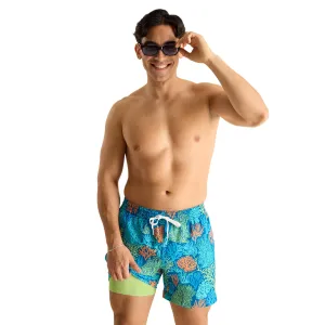 The Coral Quarrels Lined 5.5 inch Swim Shorts