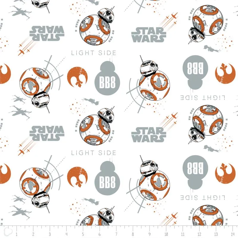 The Last Jedi Star Wars BB8 on White