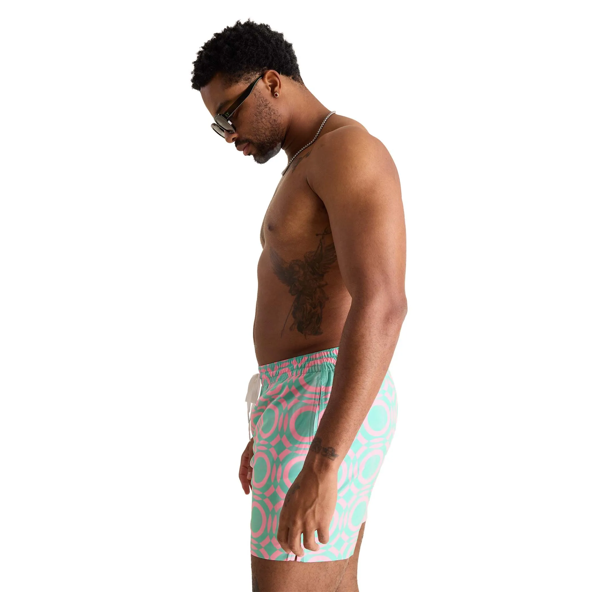 The Mosaics Lined 5.5 inch Swim Shorts