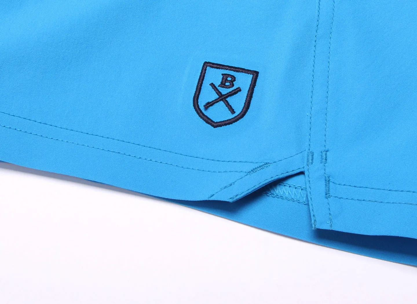 The Spartan Board Shorts -  11" Inseam - Almost Black   Makena Blue