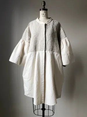 thistle hill homespun and canvas big shirt