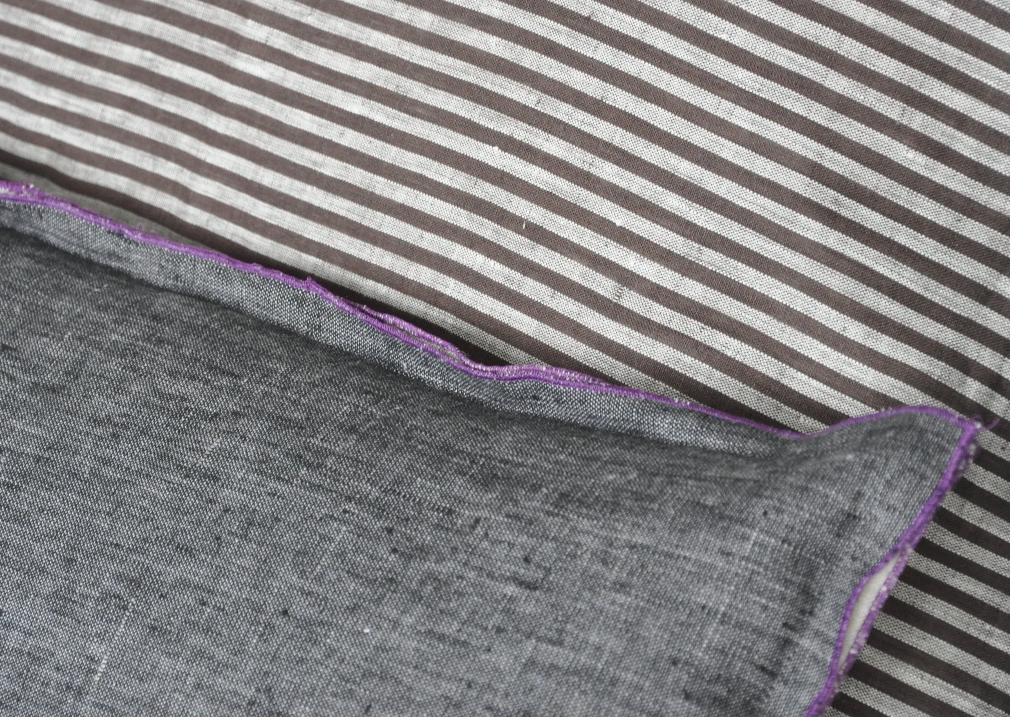 Thistle Lumbar Pillow Charcoal
