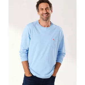 Tommy Bahama New Bali Skyline Long Sleeve T-Shirt - Lt Sky