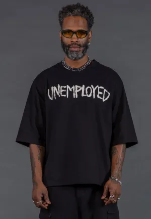 UNEMPLOYED OVERSIZED T-SHIRT BLACK