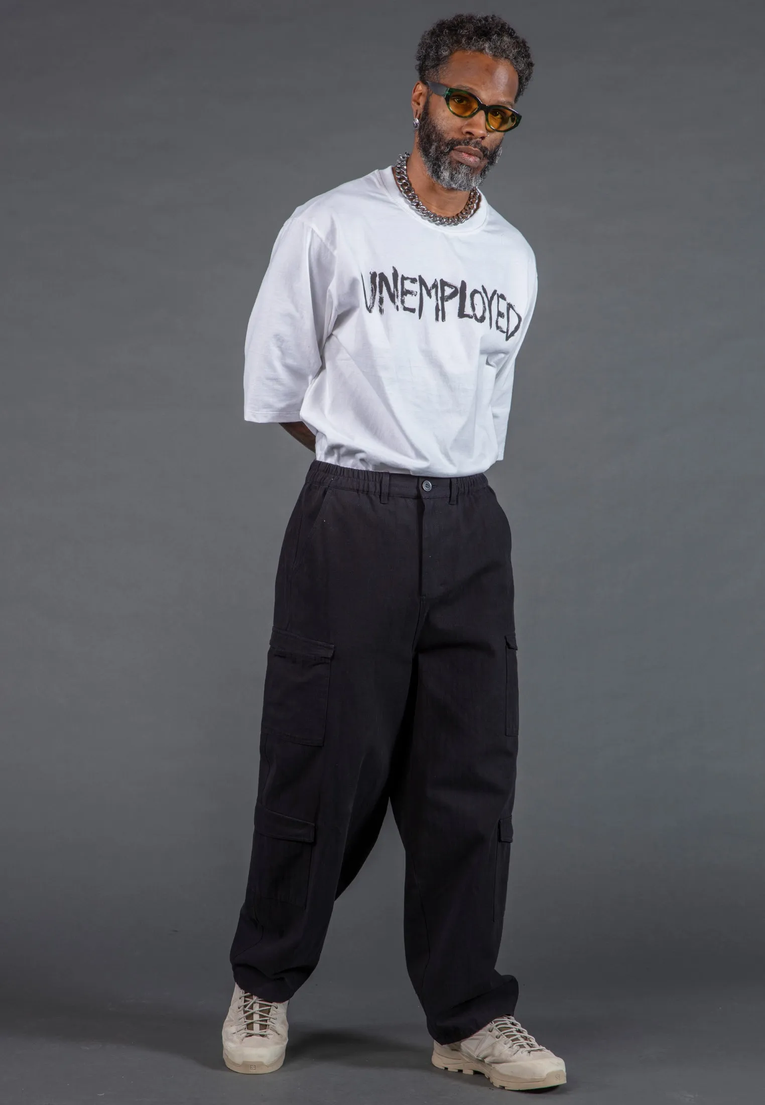 UNEMPLOYED OVERSIZED T-SHIRT WHITE