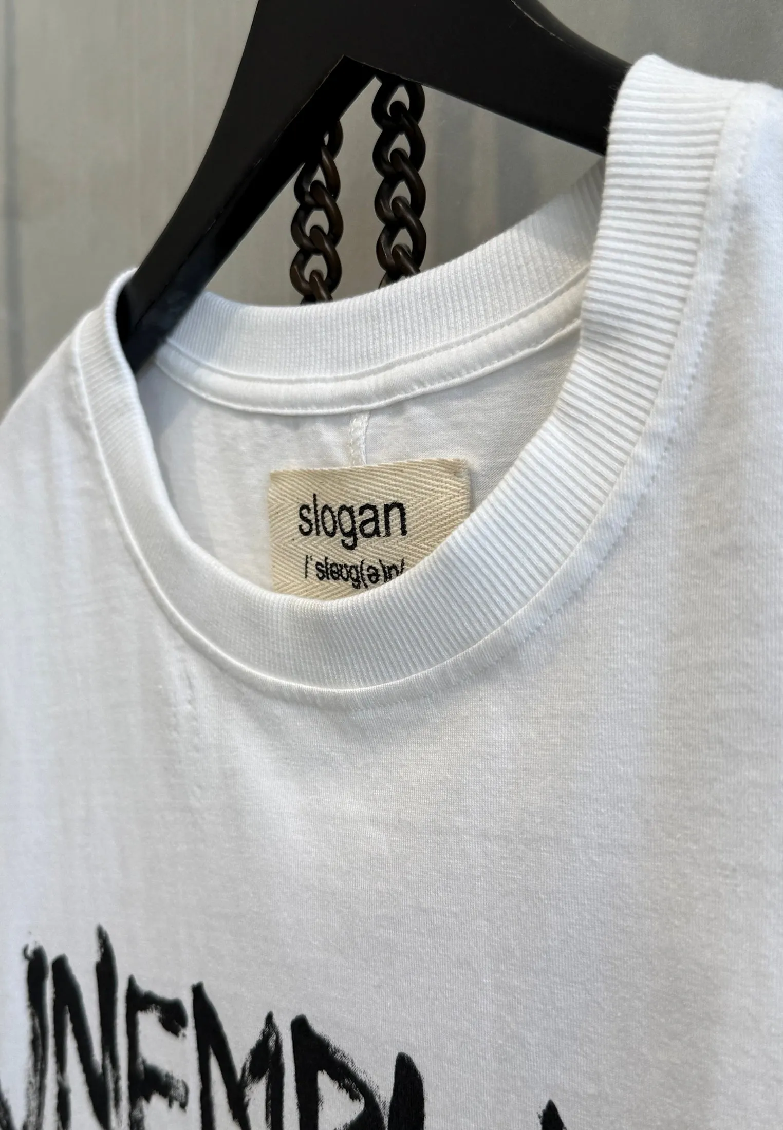 UNEMPLOYED OVERSIZED T-SHIRT WHITE