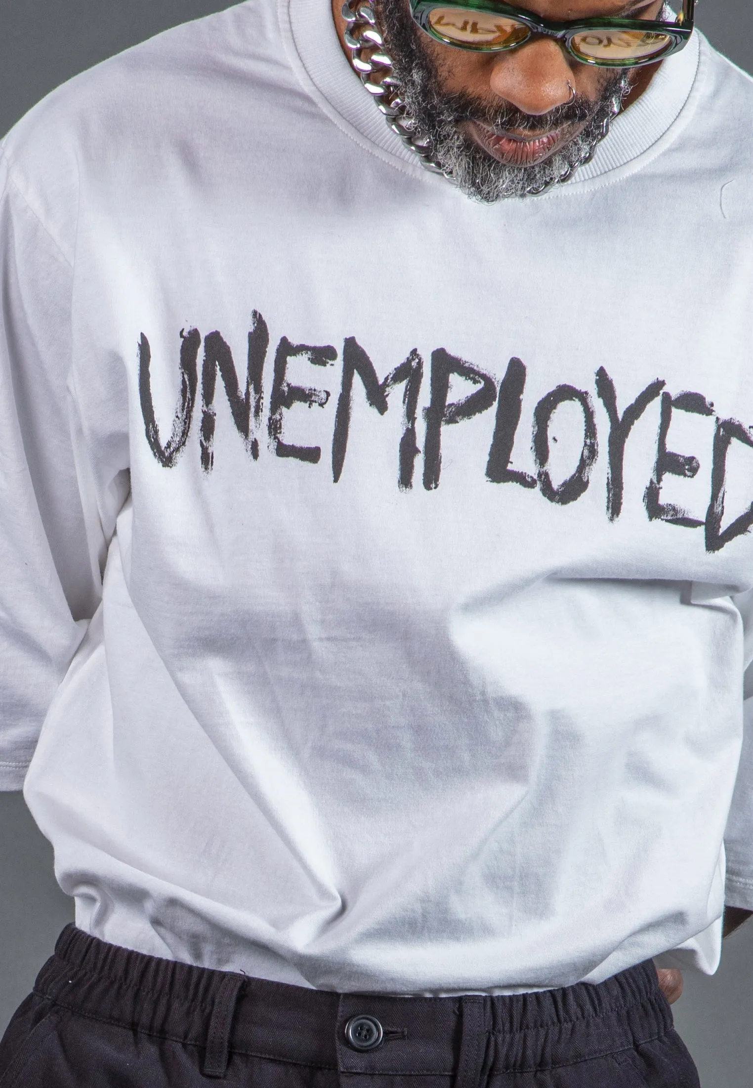 UNEMPLOYED OVERSIZED T-SHIRT WHITE