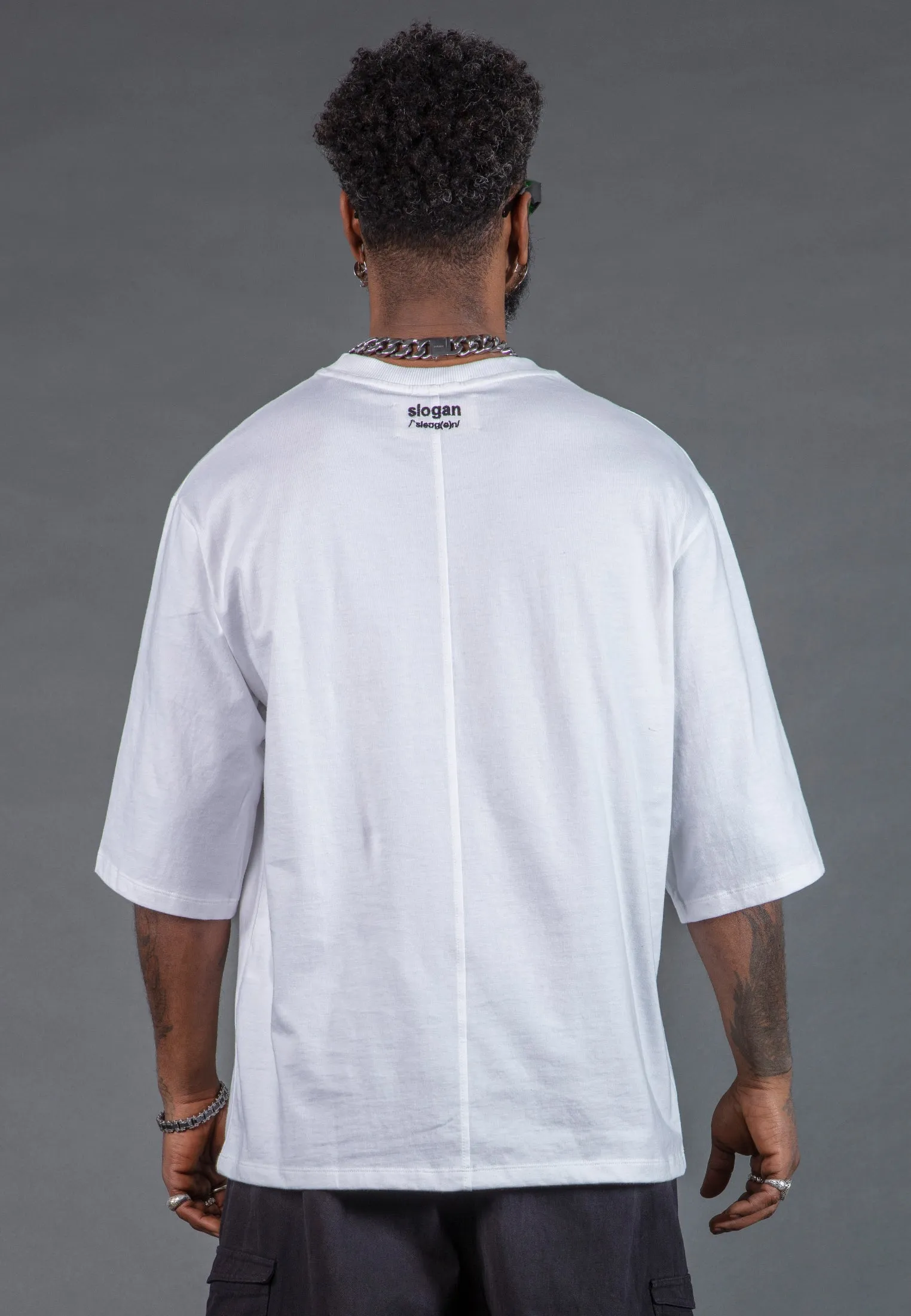 UNEMPLOYED OVERSIZED T-SHIRT WHITE