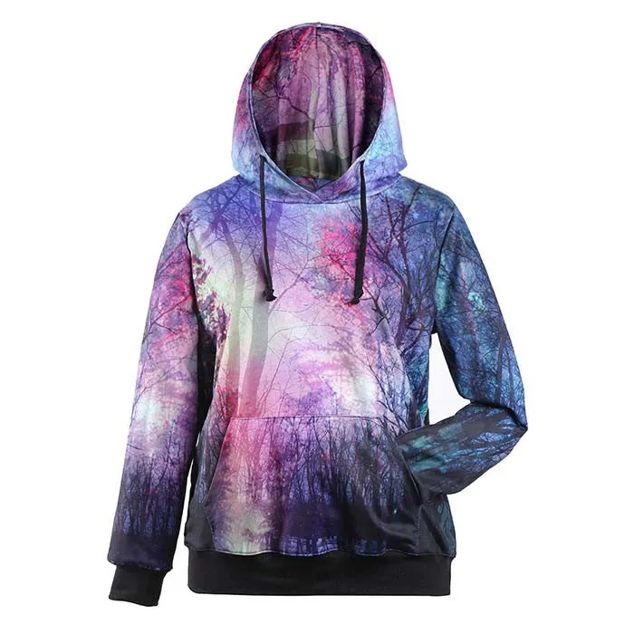 Unique Galaxy Star Print Hoodies