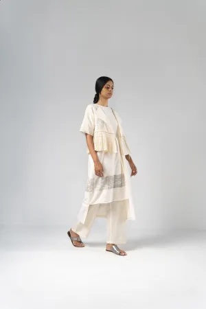 Urvashi Kaur   -   Geo Tunic Hand Block Printed Textured