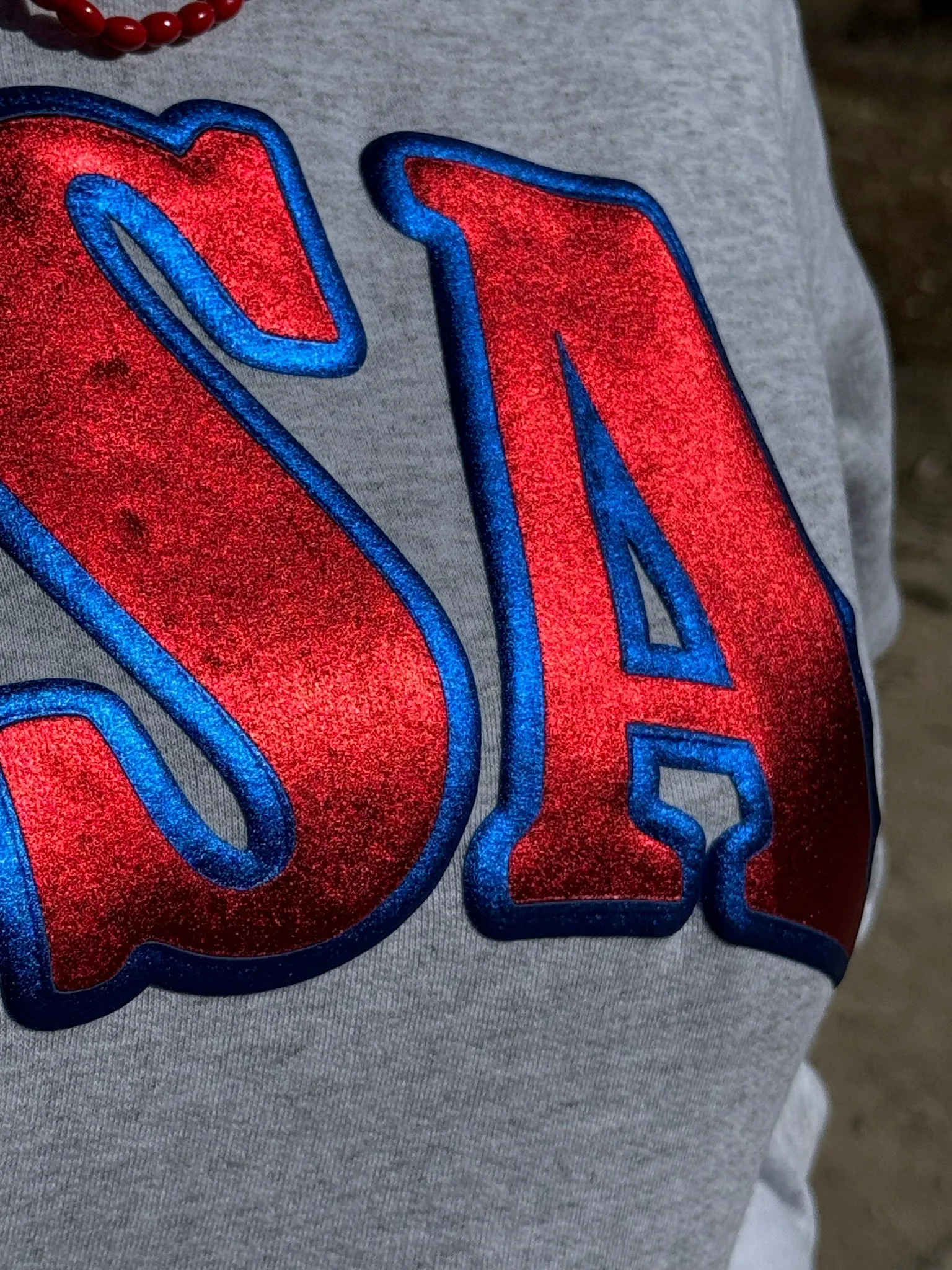 USA in Puff Sweatshirt