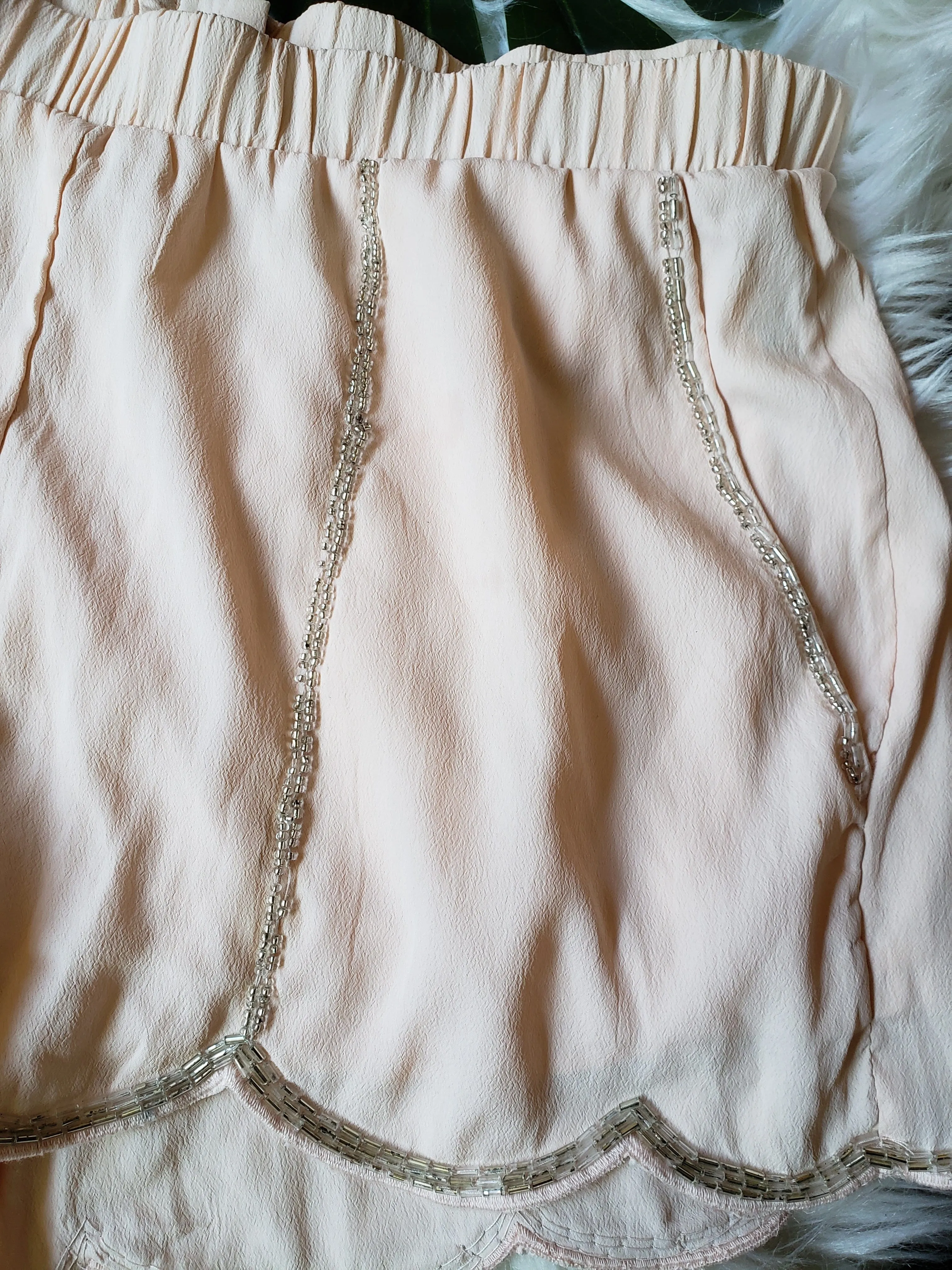 Vintage - Pink Embellished Shorts