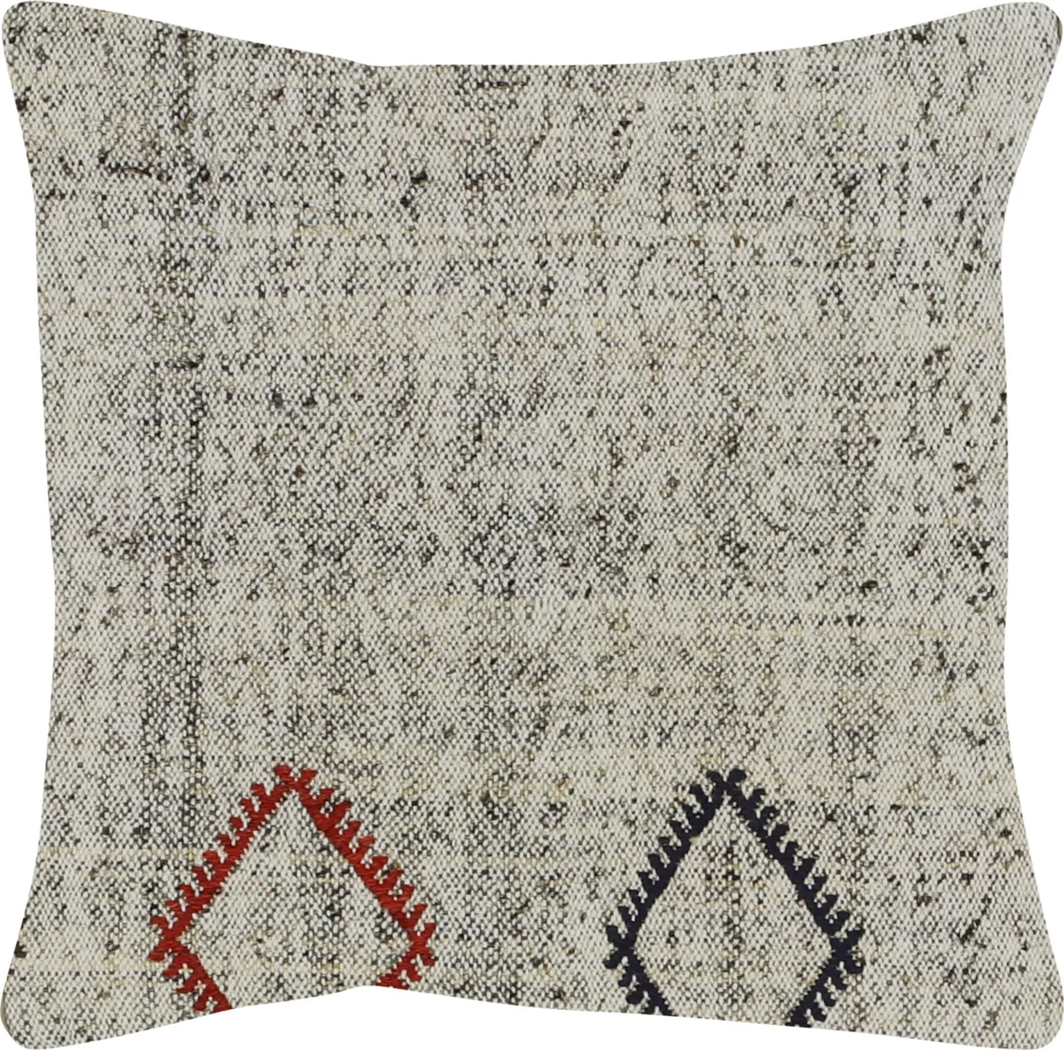 Vintage Turkish Rag Pillow - 20" x 20"
