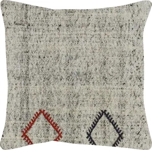 Vintage Turkish Rag Pillow - 20" x 20"