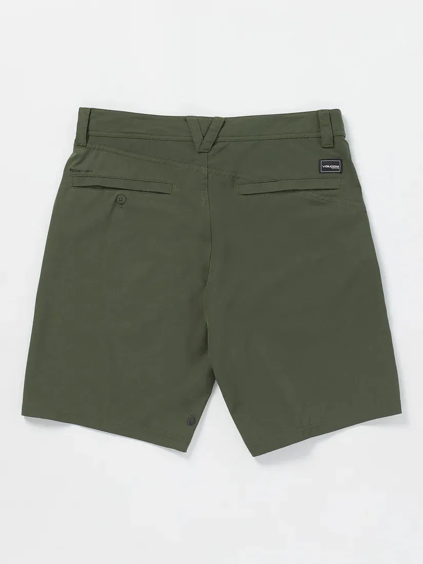 Volcom Frickin Cross Shred Shorts - Squadron Green