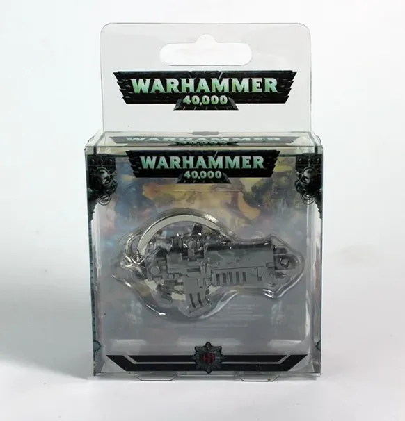 Warhammer 40K: Bolter Keychain - Metallic Finish
