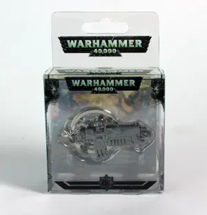 Warhammer 40K: Bolter Keychain - Metallic Finish