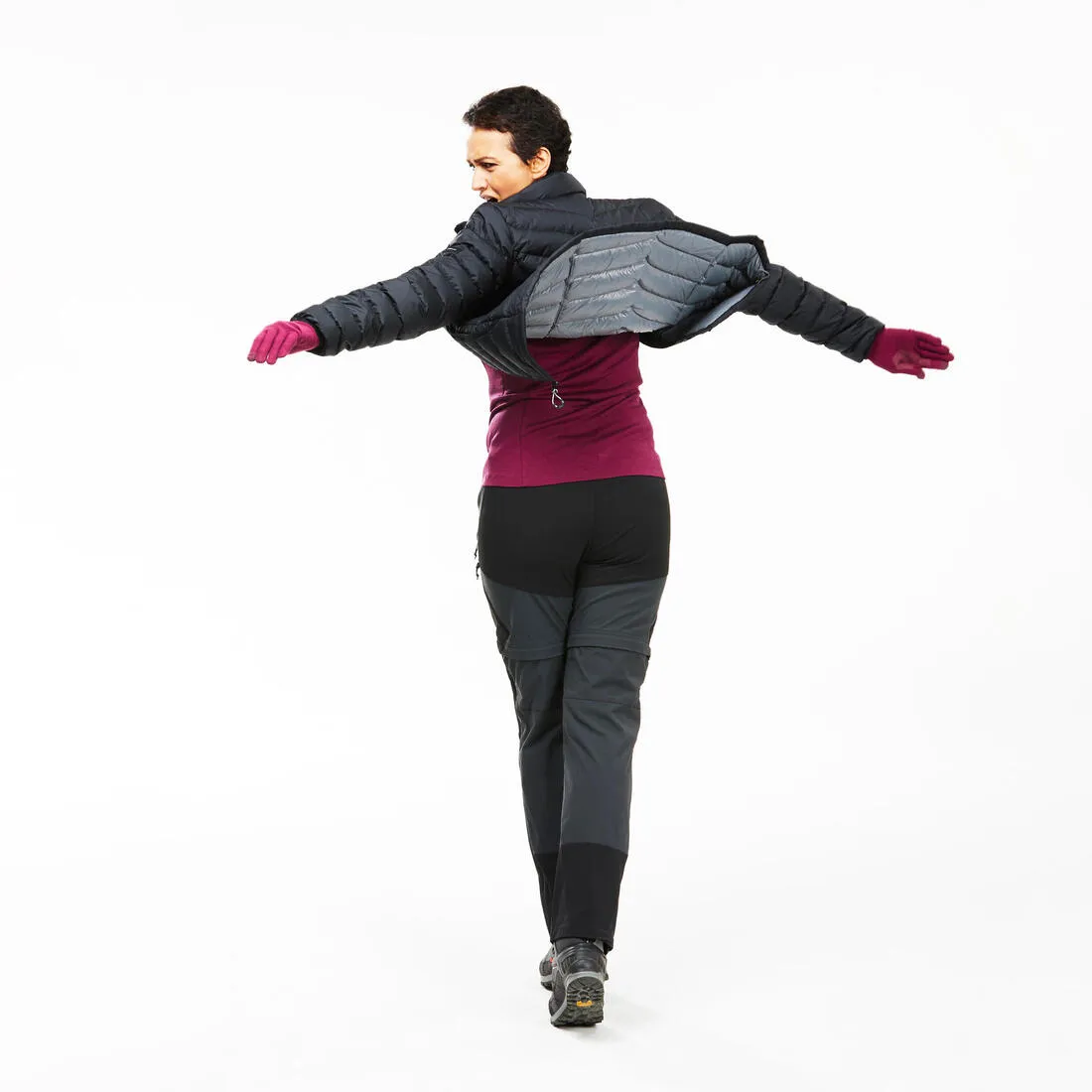 WOMEN’S MOUNTAIN TREKKING DOWN JACKET - MT500 -10°C