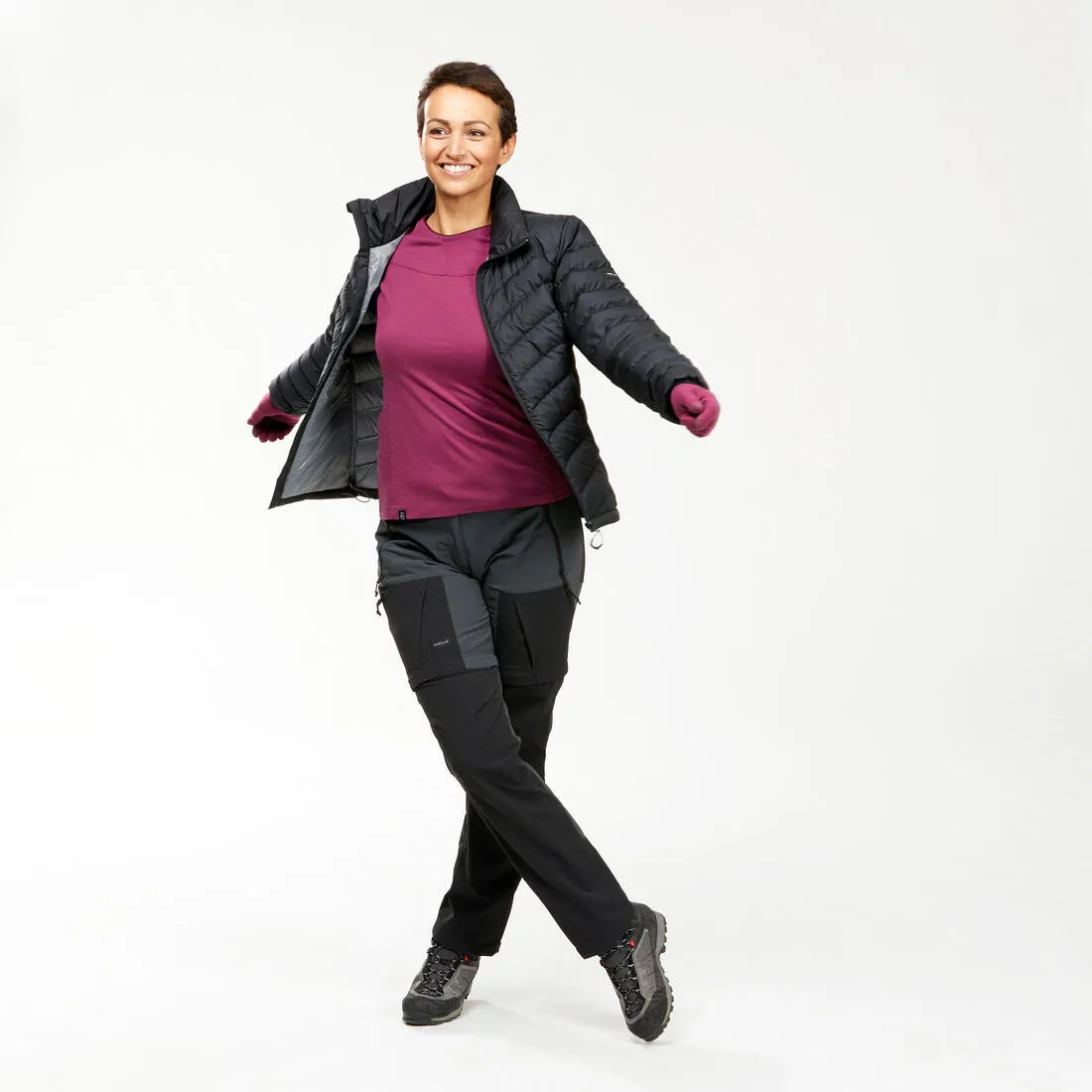 WOMEN’S MOUNTAIN TREKKING DOWN JACKET - MT500 -10°C
