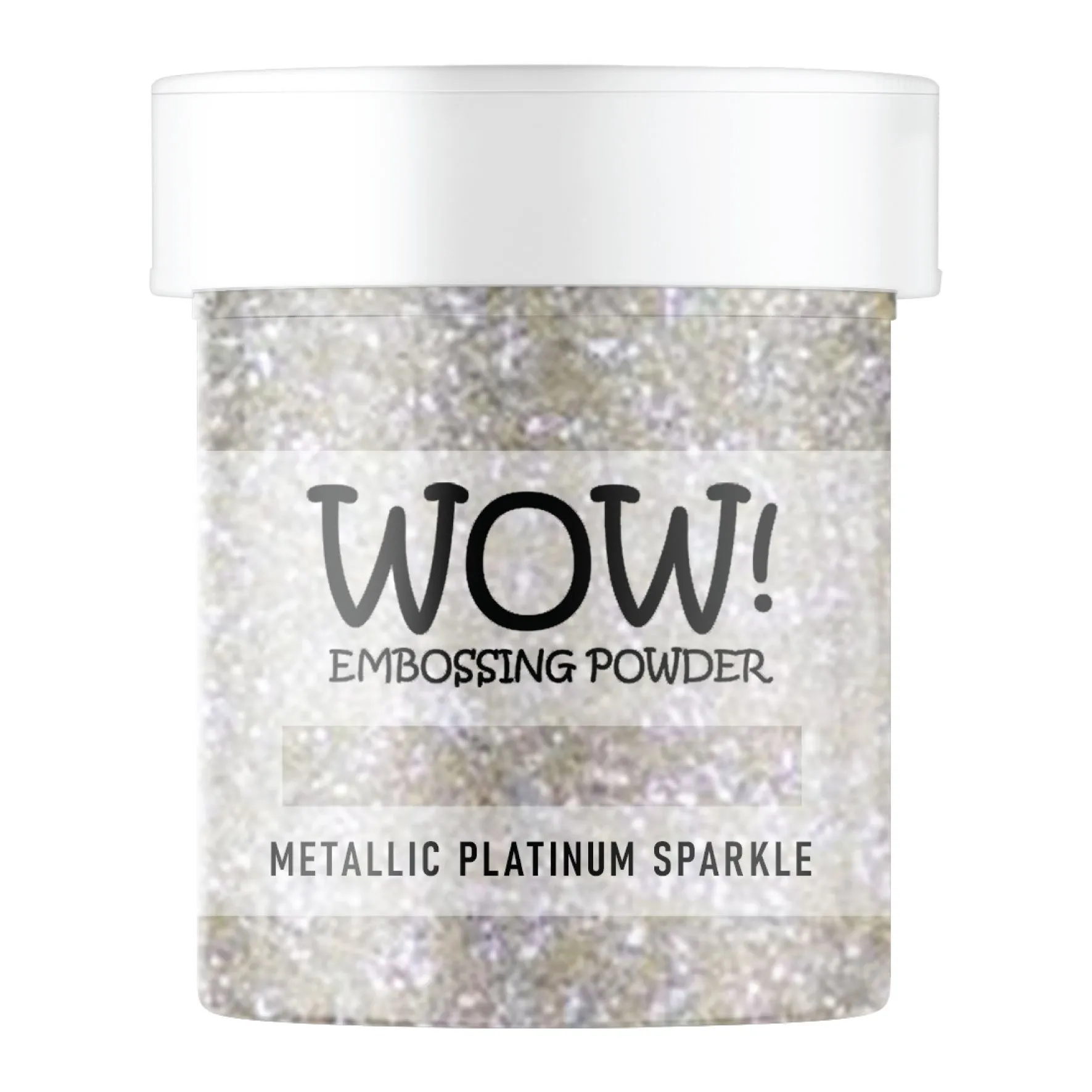 WOW Embossing Glitter Metallic Platinum Sparkle