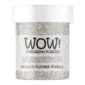 WOW Embossing Glitter Metallic Platinum Sparkle