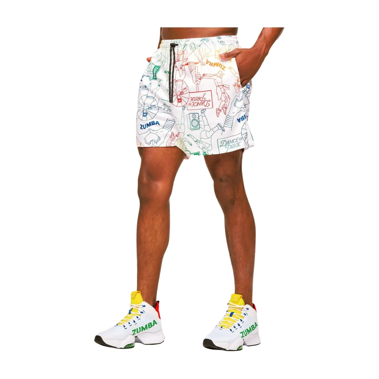 Zumba Men's Mesh Shorts (Pre-Order)