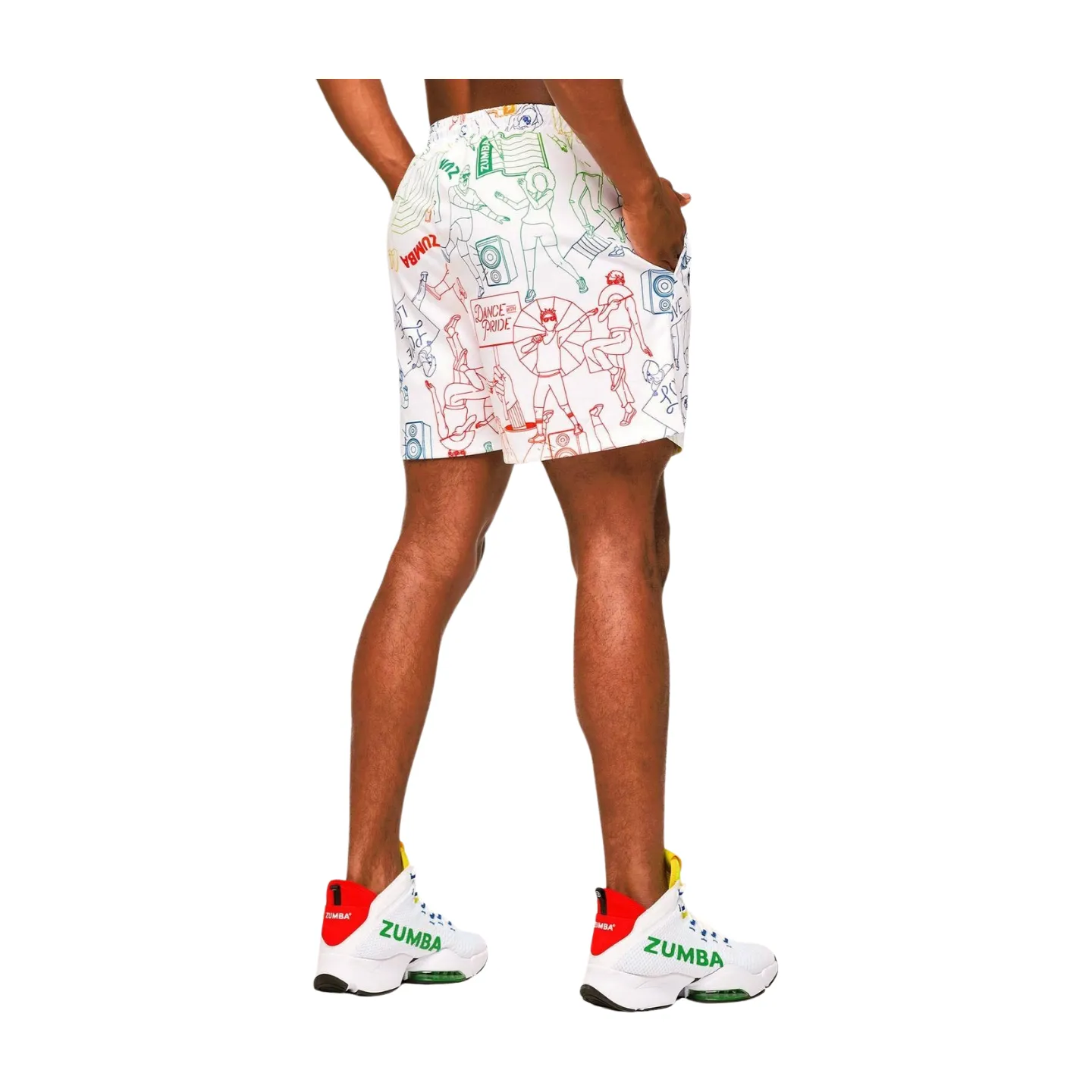 Zumba Men's Mesh Shorts (Pre-Order)