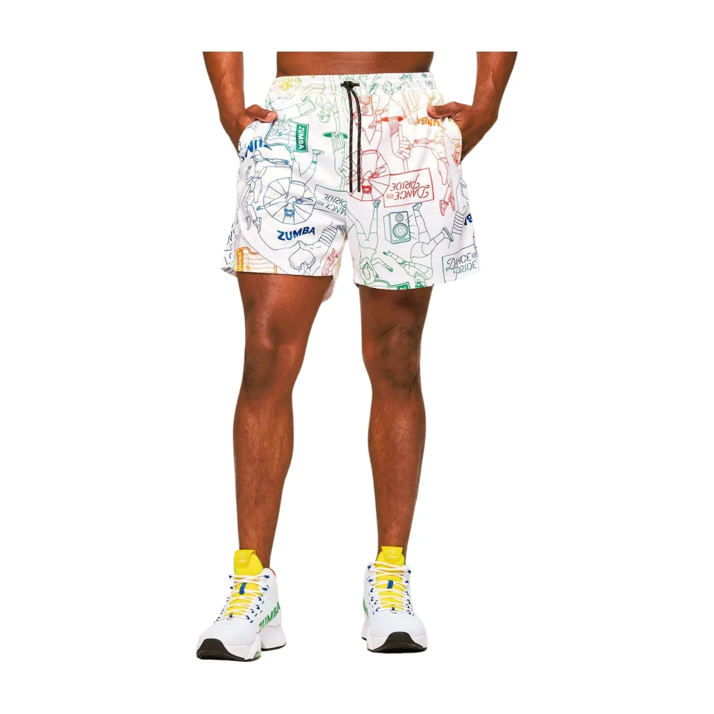 Zumba Men's Mesh Shorts (Pre-Order)