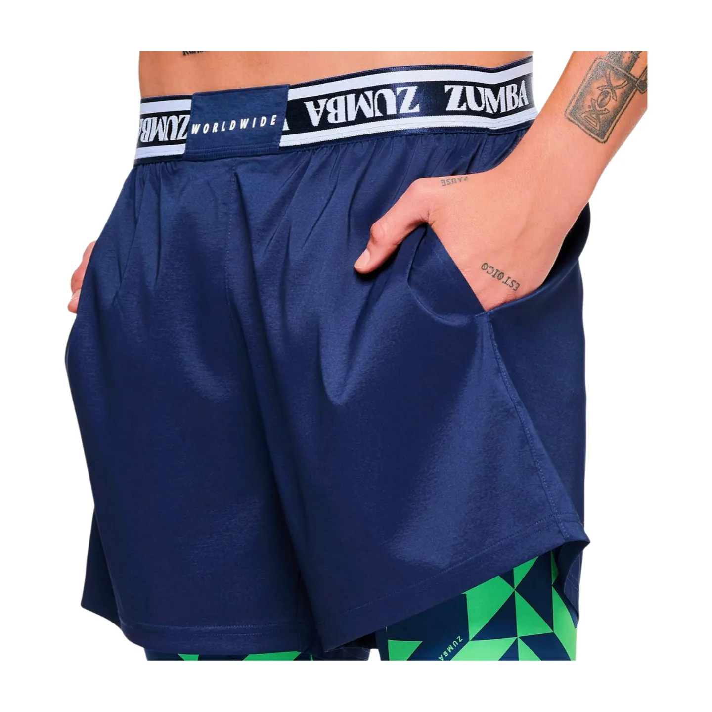 Zumba Out Loud Men's Shorts With Inner Lining (Special Order)