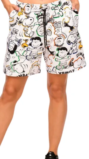 Zumba X Peanuts Men's Knit Shorts (Special Order)