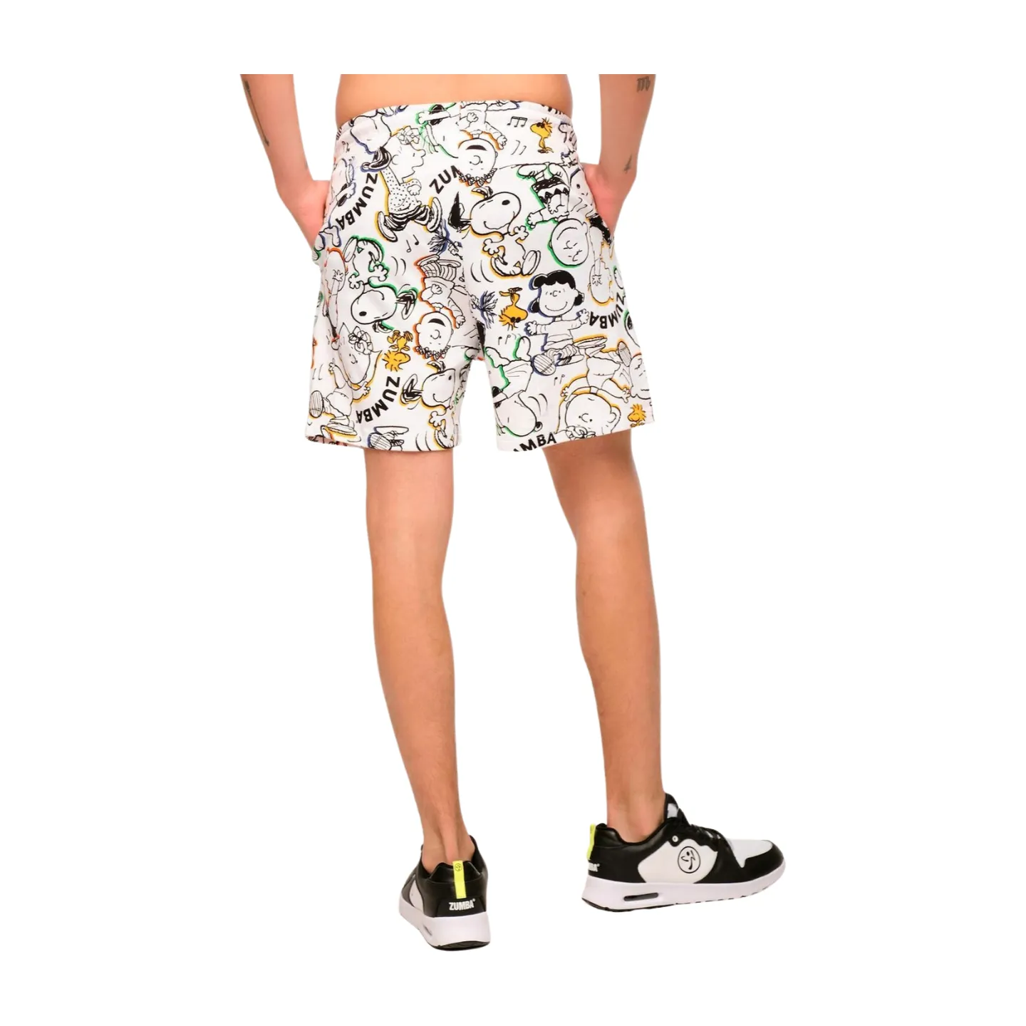 Zumba X Peanuts Men's Knit Shorts (Special Order)